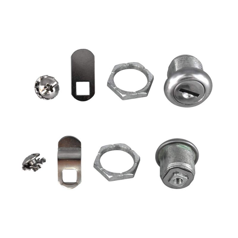 NIANNIAN 2Pcs Cabinet Cam Lock Keyed Alike Tool Box Locks 5/8" Cylinder for Truck Pickup Tool Box Vending Machine Drawer Tool box Mailbox ATM Locks Replacement - Image 4